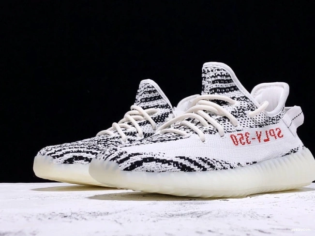 Black V2 Zebra CP9654 Adidas Yeezy 350 White Boost 1121